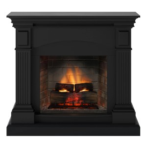 Kominek elektryczny Magna Czarny 28x113x102