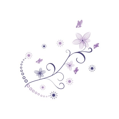 Primacol Naklejka na ścianę Decostickers Meadow nr 1