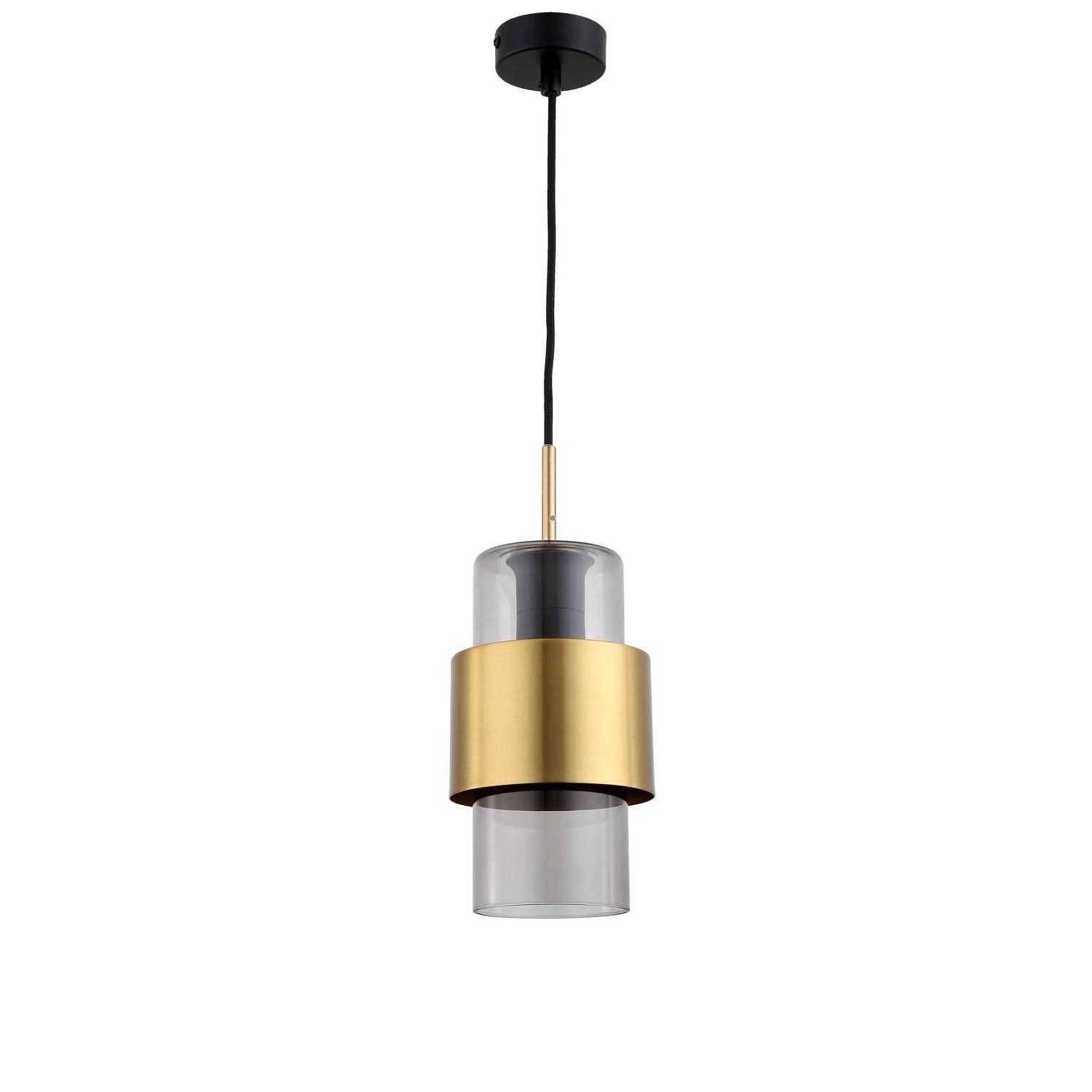 Light Prestige Lampa wisząca Miele długa 1xE27 max. 15W LED dymna