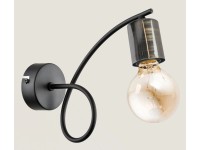 Alfa Kinkiet TANGO czarny mosiądz E27 Alfa Kinkiet TANGO czarny mosiądz E27