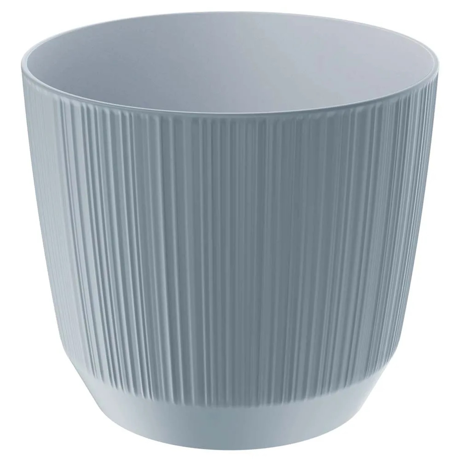 Prosperplast Doniczka Ryfo jasnoszara - 17 cm