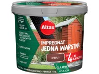 Altax Impregnat jedna warstwa orzech - 4,5L
