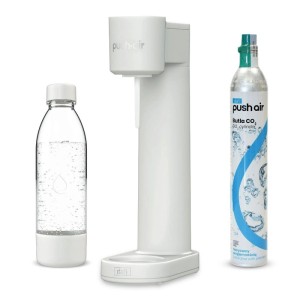 Dafi Saturator do wody PushAir piaskowy + nabój CO2 + butelka 0,7 L