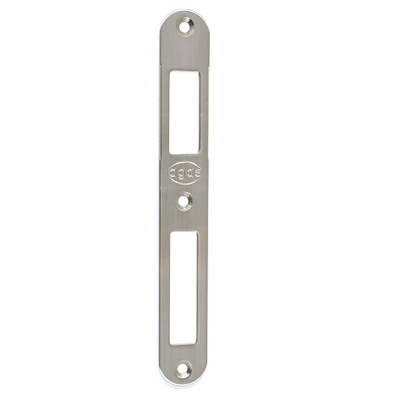 Agas Zaczep do zamka prosty nikiel satyna 2.2 × 16.5 mm
