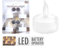 Świece Tealights led z baterią 4szt.