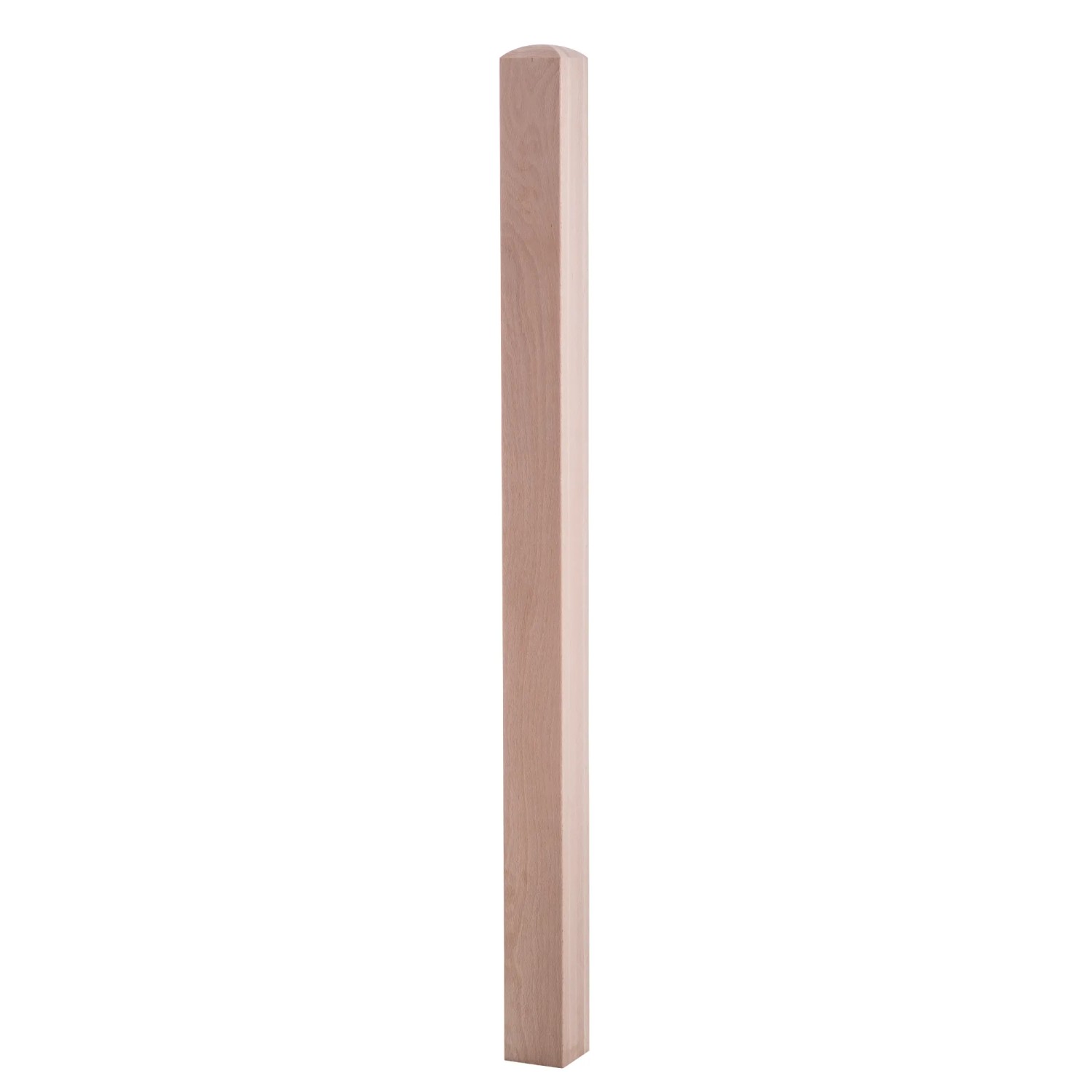 Kornik Słupek z drewna bukowego 76 mm x 76 mm x 1150 mm