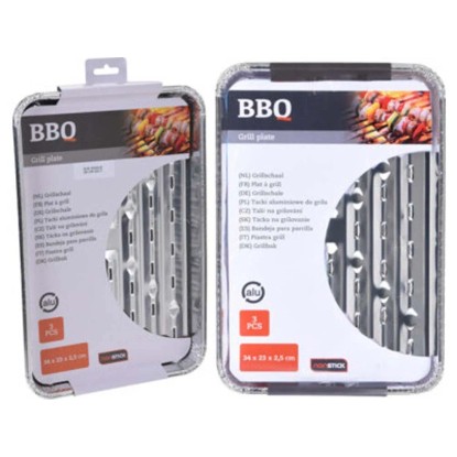 Tacka aluminiowa do grilla - 3 szt.