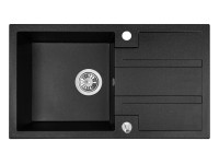 Franke Zlewozmywak BSG 611-78 1-kom. z ociekaczem onyx - 78
