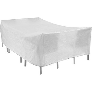 Biały pokrowiec ochronny na meble ogrodowe, kategoria Pokrowce.