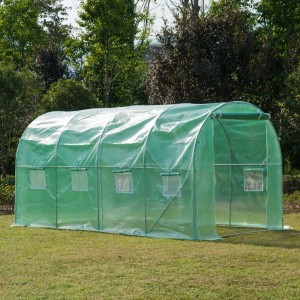 4IQ Tunel foliowy zielony 3 x 4,5 m, wys. 200 cm