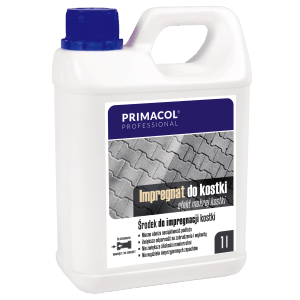 PRIMACOL impregnat do kostki brukowej, butelka 1L. Środek do czyszczenia i pielęgnacji kostki.