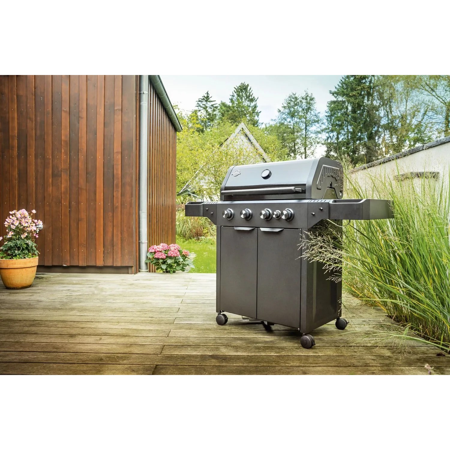 Jamestown Grill gazowy KNOX 4+1-palnikowy 17,85 kW_5