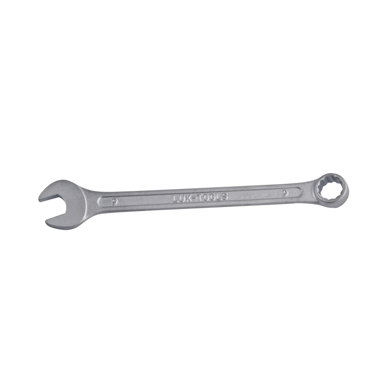 LUX-TOOLS Klucz płasko-oczkowy 9 mm