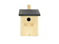 Budka dla ptaków grafit - 27 x 12,5 x 13 cm