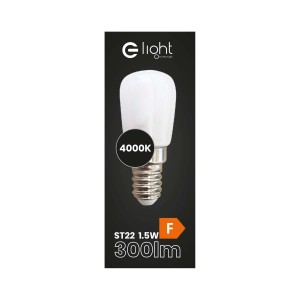 Żarówka LED E14, 1.5W, 300lm, 4000K, do nastrojowego oświetlenia.