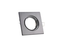 Polux Oczko ruchome OPIN kwadratowe czarne MR16