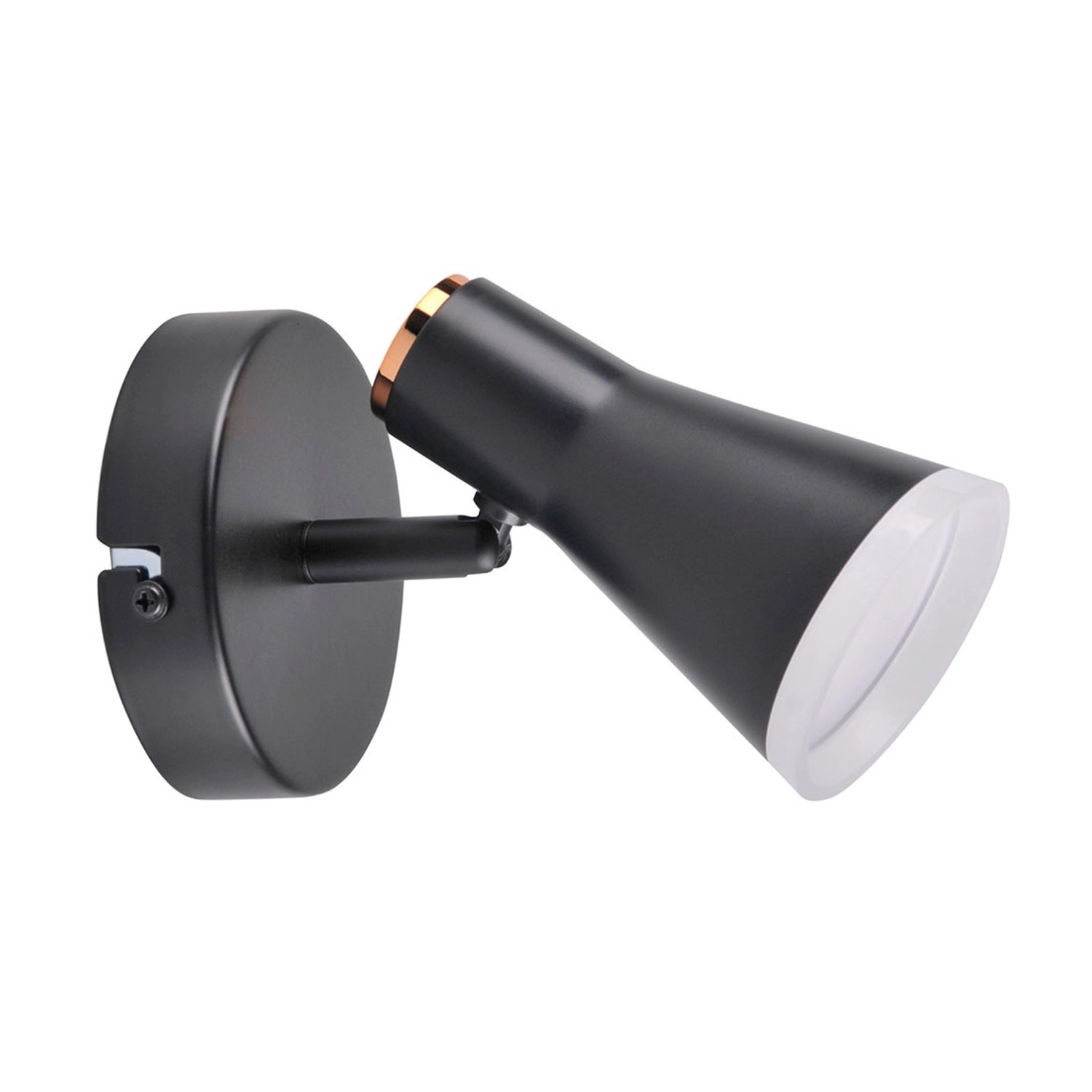 Sanico Kinkiet LED BERG-1 3000K czarny 4,2W 425lm