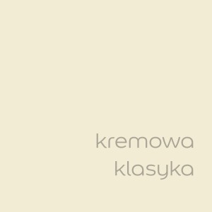 Próbka koloru: t.b.t. farba do ścian w kolorze kremowej bieli.