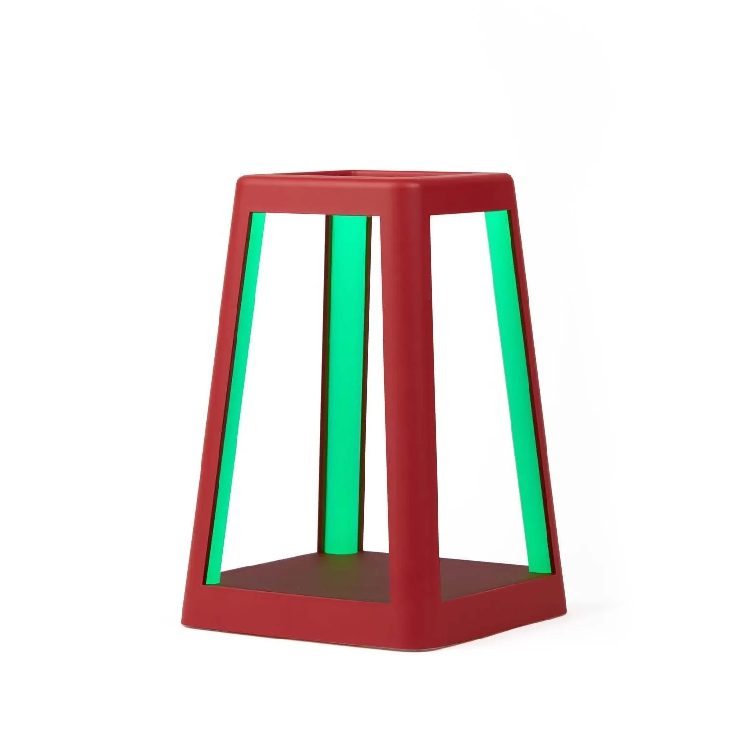 Lampa LED Lexon Lantern Ciemnoczerwona