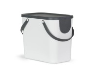 Pojemnik do segregacji ALBULA biały 25 l