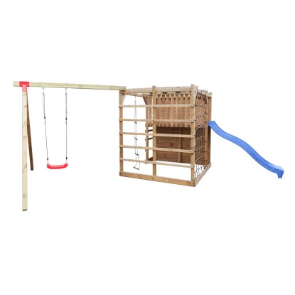 Plac zabaw Ninja Box Kama - 367 x 463 cm, wys. 210 cm