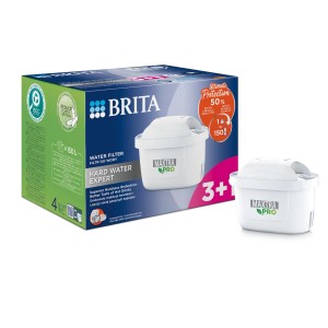 Brita Maxtra Pro 4-pak filtrów do wody twardej. Wkłady filtrujące do dzbanków filtrujących.