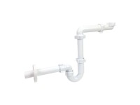 Tycner Syfon umywalkowy rurowy 1 1/4 x 32 mm bez spustu