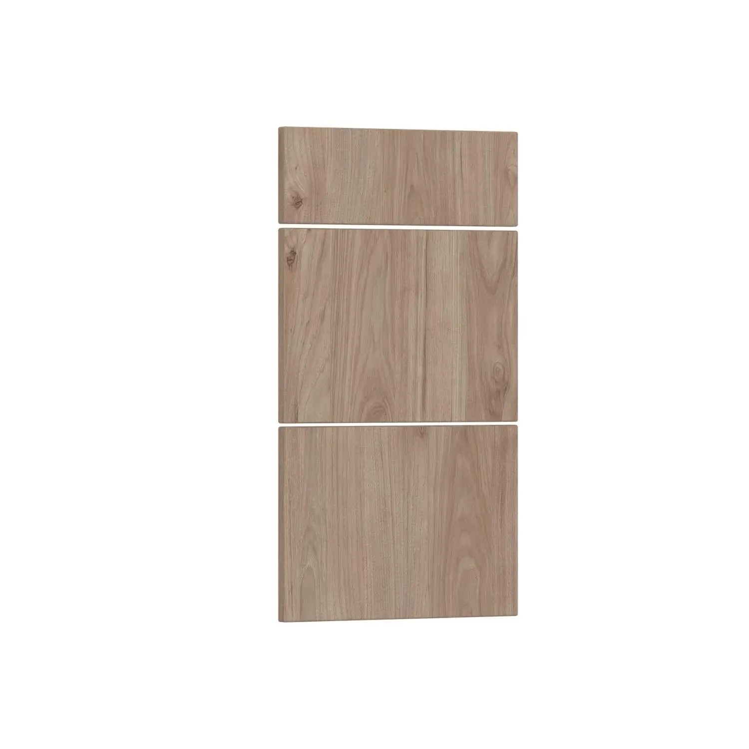 Trzy fronty do szafki z szufladami Roma J. Hickory 40 cm