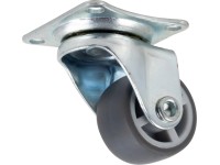 Domino Koło z płytką obracane 25mm 10kg guma