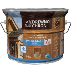 Drewnochron Impregnat Extra powłokotwórczy orzech ciemny - 2,5L