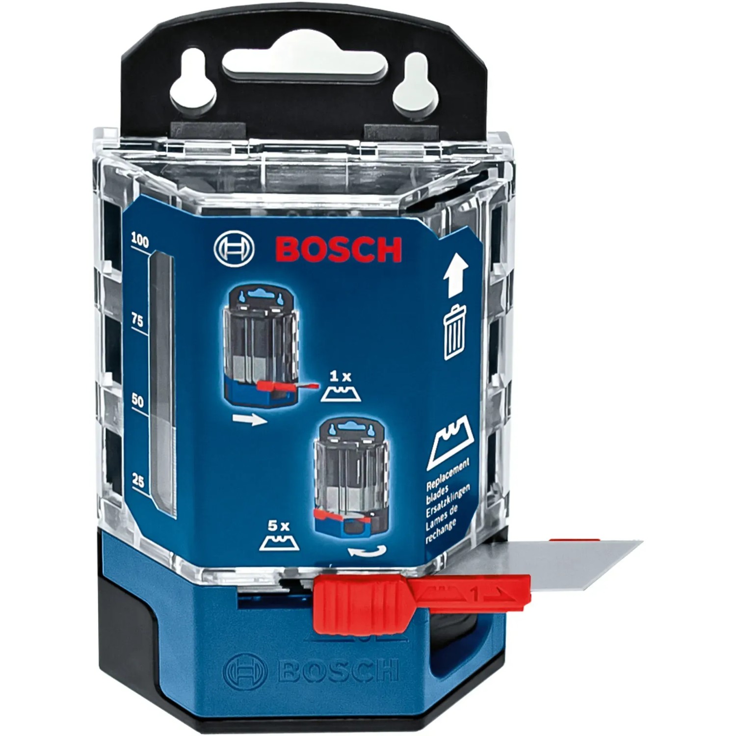 Bosch Professional Ostrza trapezowa do noża w dozowniku - 50 szt.