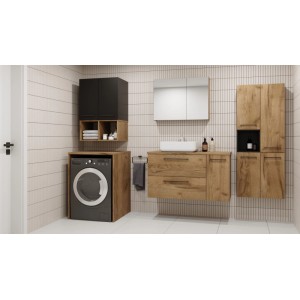 Defra Blat łazienkowy Metro 60 cm dąb złoty