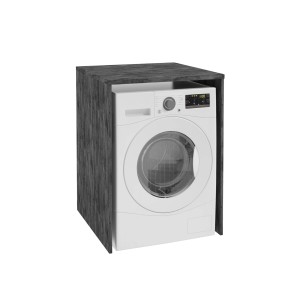 t.b.t. Szafka na pralkę w kolorze szarym do zestawów mebli łazienkowych.