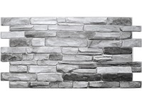 Polami Kafel dekoracyjny PVC Silver shale 48x96 cm