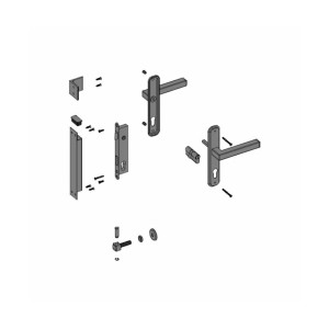 t.b.t. do płotów i bram ogrodowych: Okucia, klamki i śruby w zestawie.