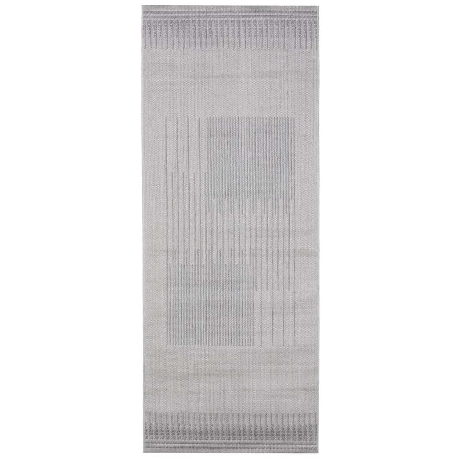 Splendid Dywan tkany zewnętrzny RAUL 80 x 200 cm beżowo-szary