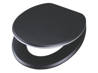 Baliv Deska sedesowa Juruena wolnoopadająca czarny mat Baliv Deska sedesowa Juruena wolnoopadająca czarny mat