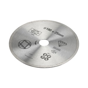 Tarcza tnąca t.b.t. do szlifierek kątowych, średnica 180 mm.