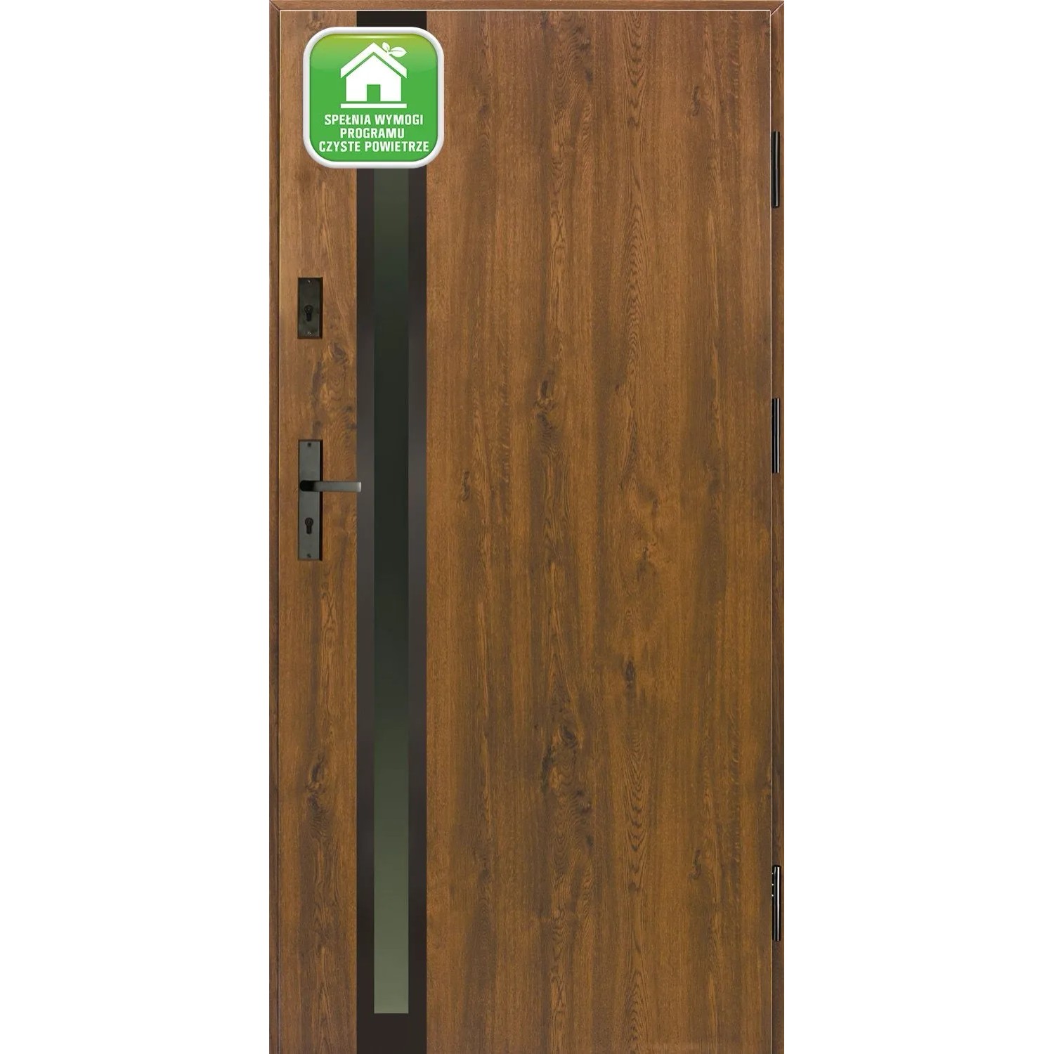 Splendoor Drzwi zewnętrzne Amara Orzech 90P
