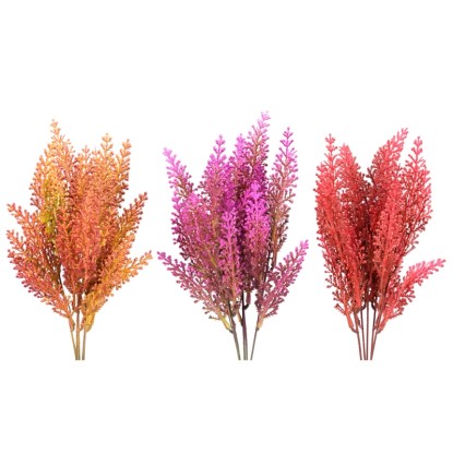 Bukiet sztuczny 5 gałązek, mix kolorów - dł. 32 cm