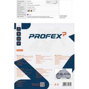 Profex Pokrowiec na rower 200x110 cm