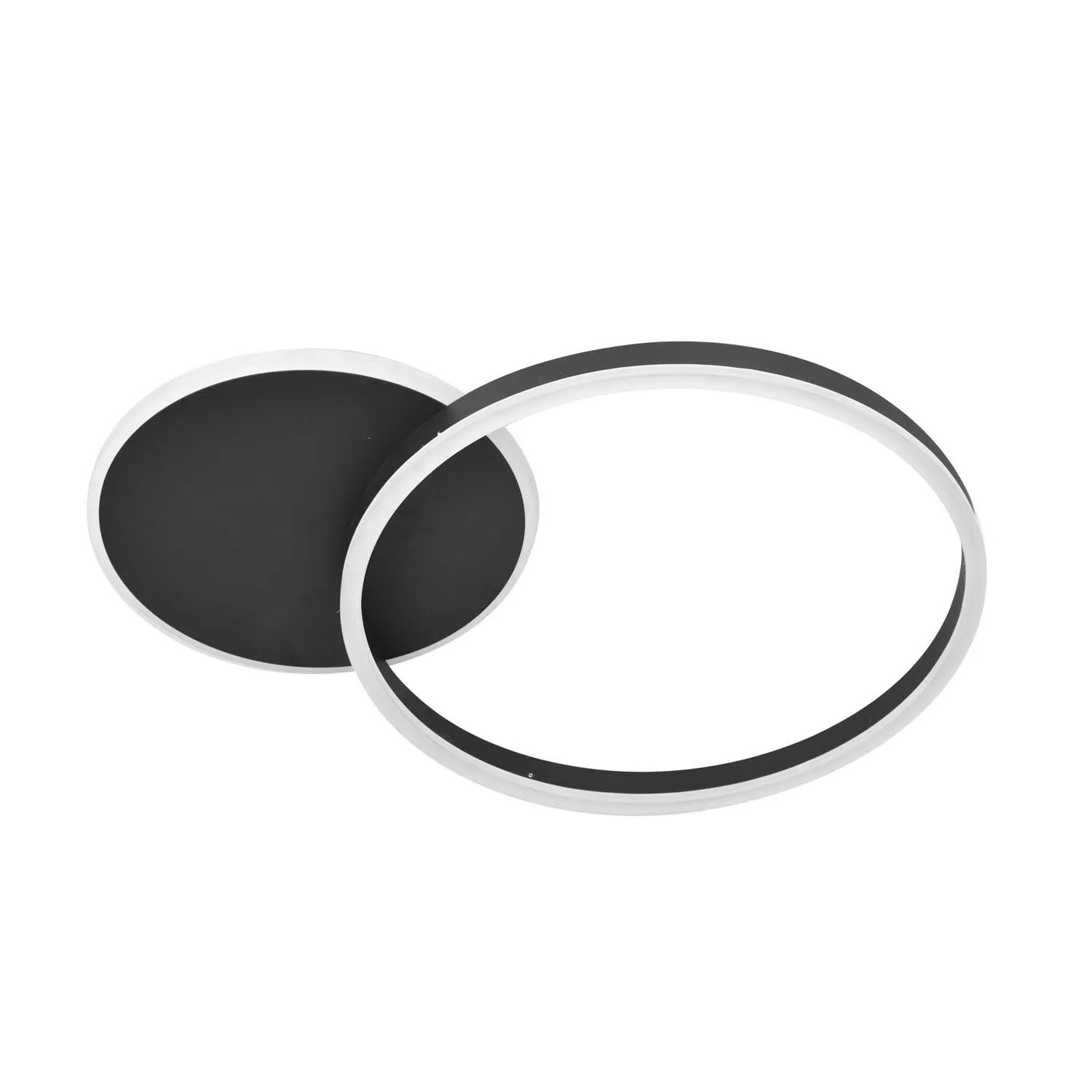 Goldlux Lampa sufitowa LED ROMAN2 33W 4000K 2700lm czarna