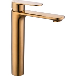 Złota bateria umywalkowa