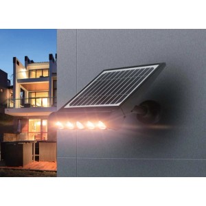 Düwi Lampa solarna LED TALENT 8W 4000K 950lm IP65 czarna