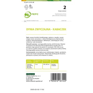 Dynia zwyczajna kabaczek - 5 g