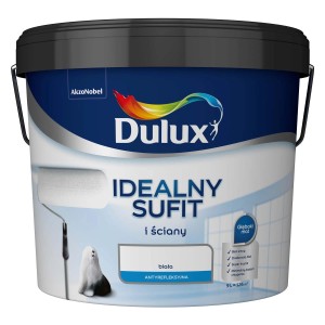 Farba Dulux Idealny sufit biała 9 l