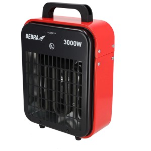 Dedra Nagrzewnica elektryczna 3kW czerwona