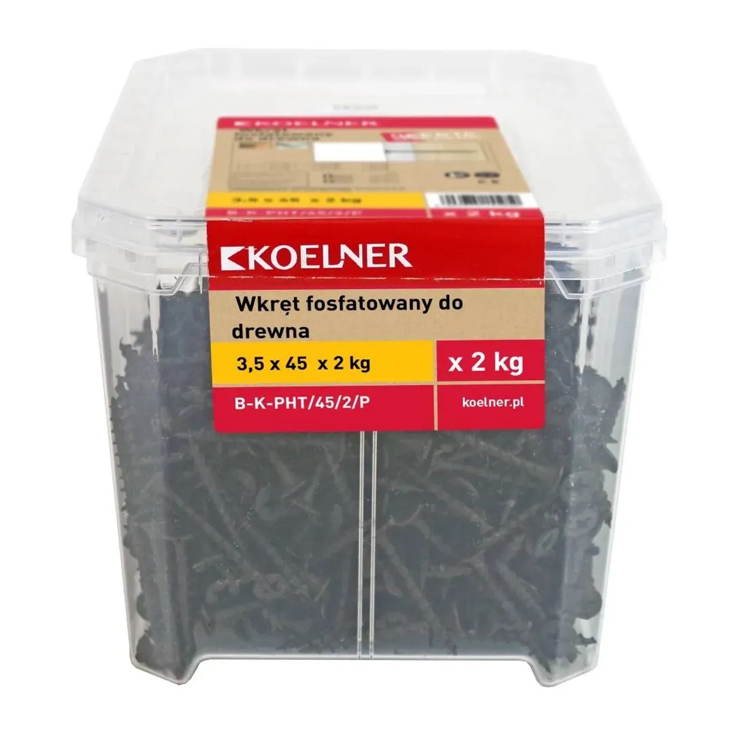 Koelner Wkręt do płyt GK do drewna 3,5 x 45 mm