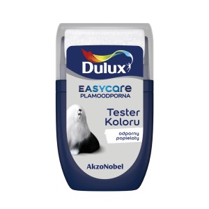 Tester koloru Dulux Easycare, niebieskie opakowanie. Idealny do testowania farb ściennych.