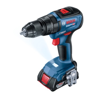 Bosch Professional Wiertarko-wkrętarka udarowa GSB 18V-50 18V 2x2,0 Ah